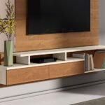 میز تلویزیون دیواری لاکچری سلنا - Image 3