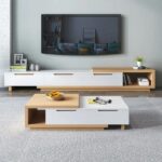 میز جلو مبلی چوبی