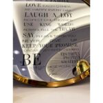 قاب آینه فلزی قوانین خانه - Image 3