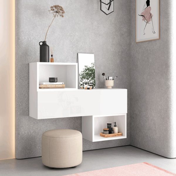 میز آرایش دیواری