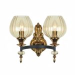 چراغ دیواری کد 1702/2BK چشمه نور