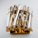 چراغ دیواری چشمه نور کد N2672/1 طلایی - Image 2