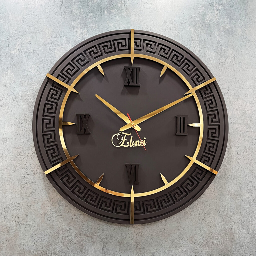 ساعت دیواری فلزی