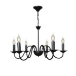 لوستر شش شعله چشمه نور کد C2800-6BK