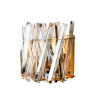 چراغ دیواری چشمه نور کد N2672/1 طلایی