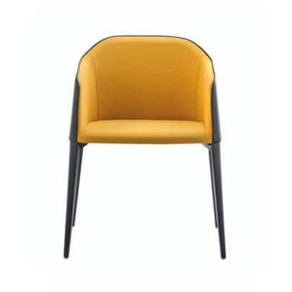 صندلی دسته دار زرد