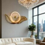 ساعت دیواری دکوراتیو مدل پر نوری - Image 3