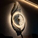 ساعت دیواری دکوراتیو مدل پر نوری - Image 2