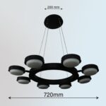 چراغ آویز مدرن کد A8028 - Image 7