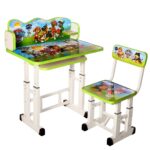 میز و صندلی کودک طرح سگهای نگهبان سبز