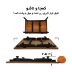میز لپتاپ مدل SN-1 - Image 5