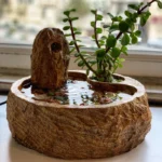 آبنمای رومیزی سنگی مدل برکه ی مهتاب