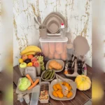 سرویس چای خوری غذا خوری مسافرتی 56 پارچه 4 نفره - Image 15