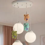 لوستر اتاق کودک حبابی چشمه نور کد L1620/3 - Image 2