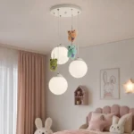 لوستر اتاق کودک حبابی چشمه نور کد L1620/3