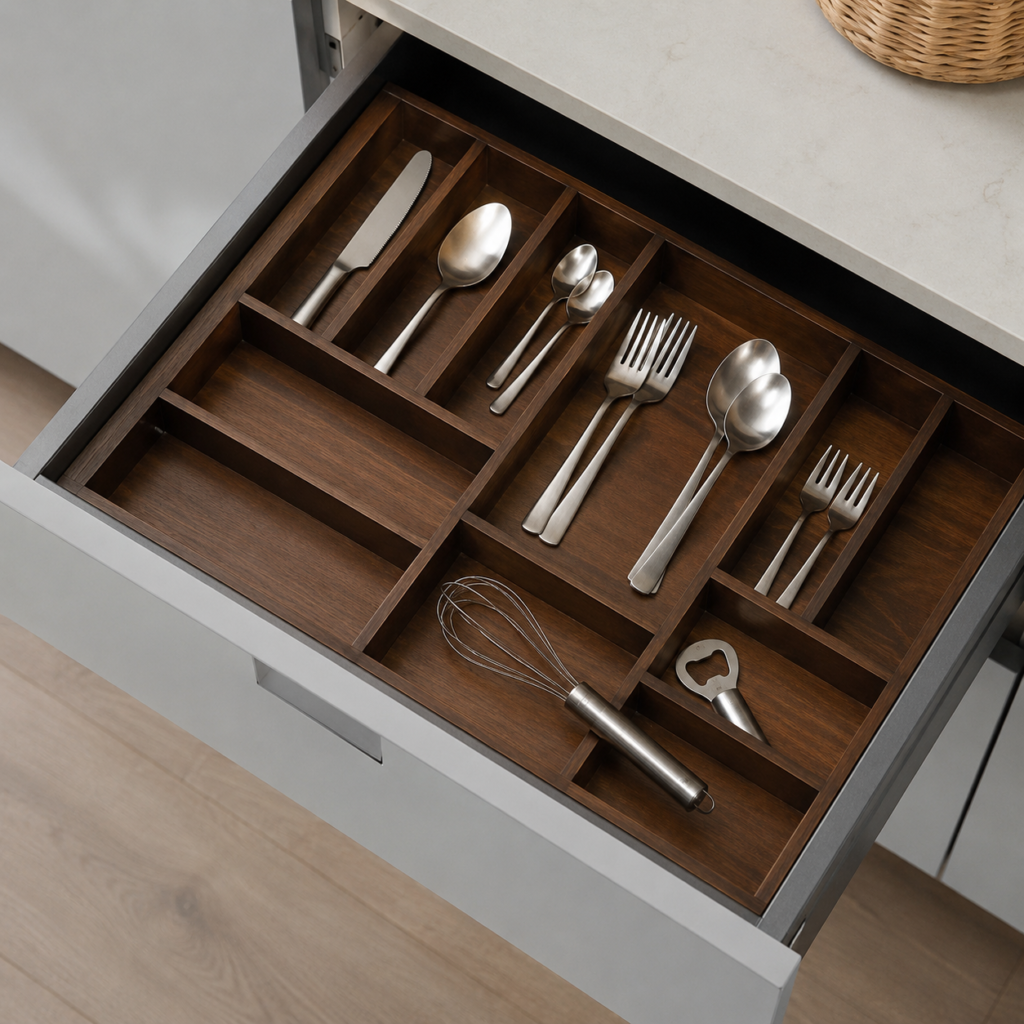 جاقاشقی داخل کابینت چوبی مدل آرتا