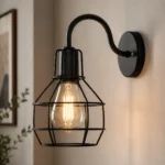 چراغ دیواری فلزی تک شعله کد AN1029/1