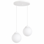لوستر حبابی دو شعله چشمه نور کد R1204/2 - Image 3