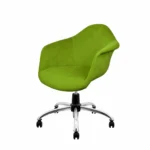 صندلی چرخدار مدل KH318 طرح پارچه ای - Image 8