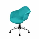 صندلی چرخدار مدل KH318 طرح پارچه ای - Image 10